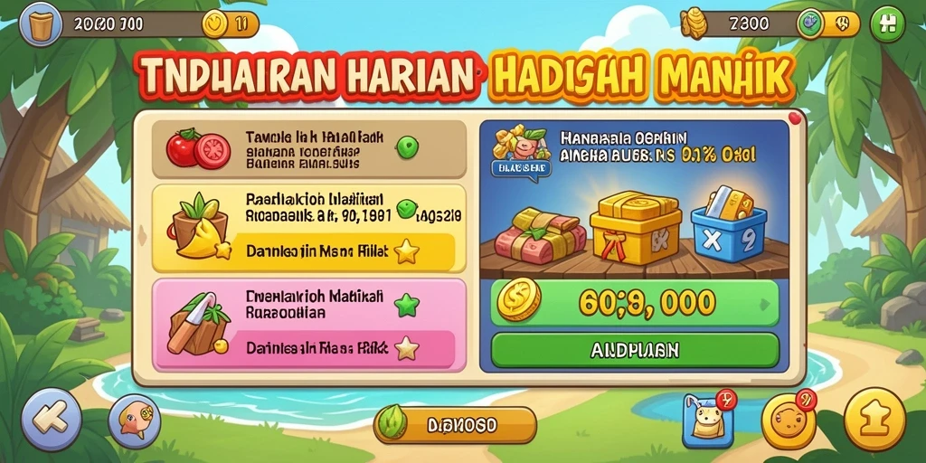 Pemandangan menarik dalam gameplay 9N9N.