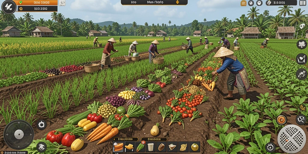 Fitur interaksi dengan pemain lain.