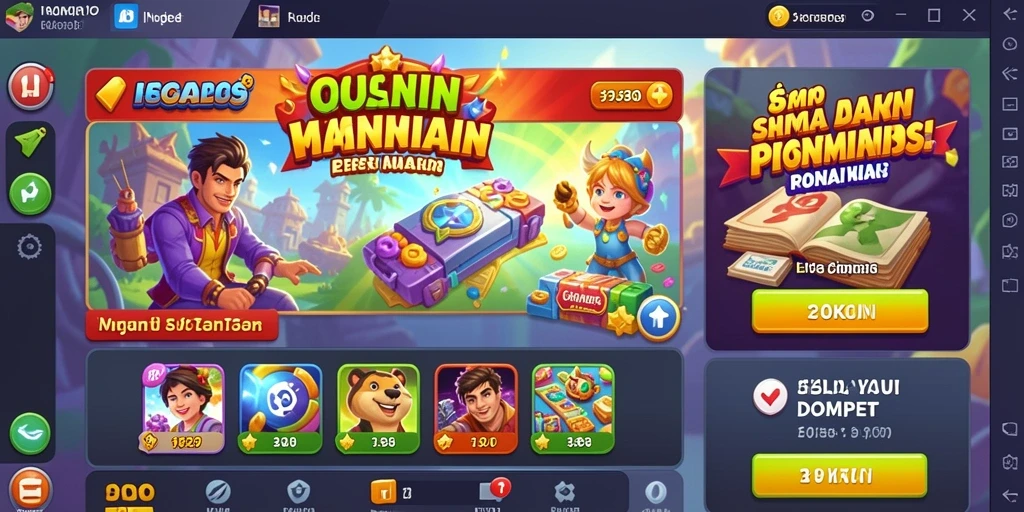 Screenshot 3 menunjukkan grafik animasi yang memukau saat bermain.