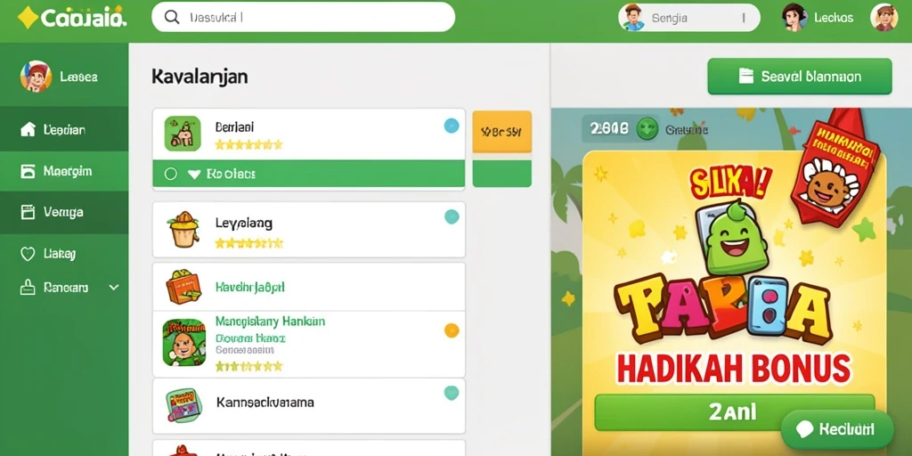 Karakter-karakter dengan desain menawan dan kemampuan menarik.