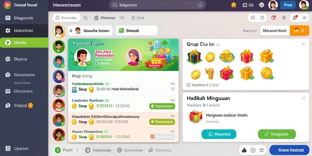 Fitur leaderboard untuk memacu semangat kompetisi.