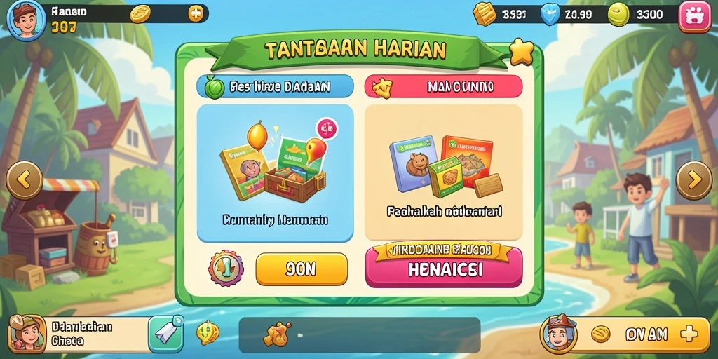 Aksi seru dalam setiap pertarungan.