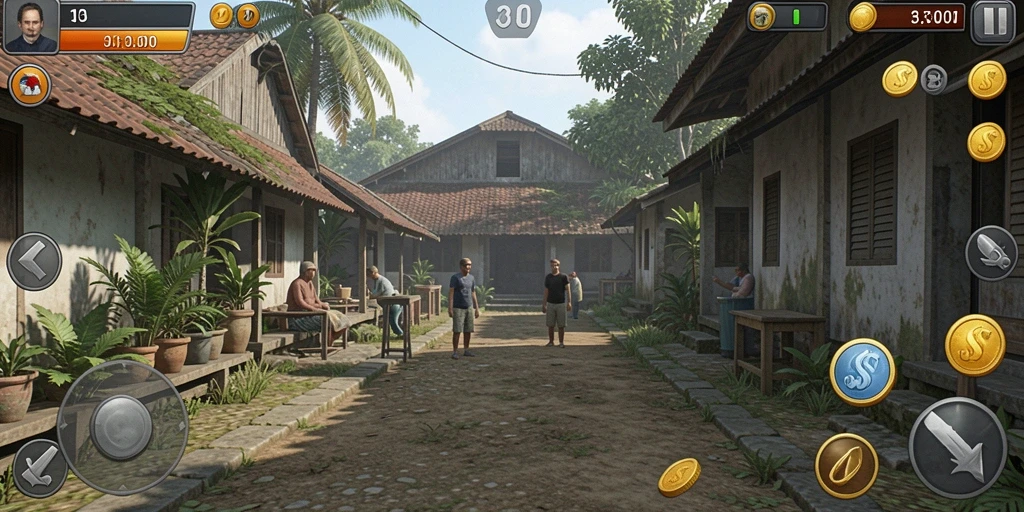 Screenshot menunjukkan mode multiplayer yang baru ditambahkan.