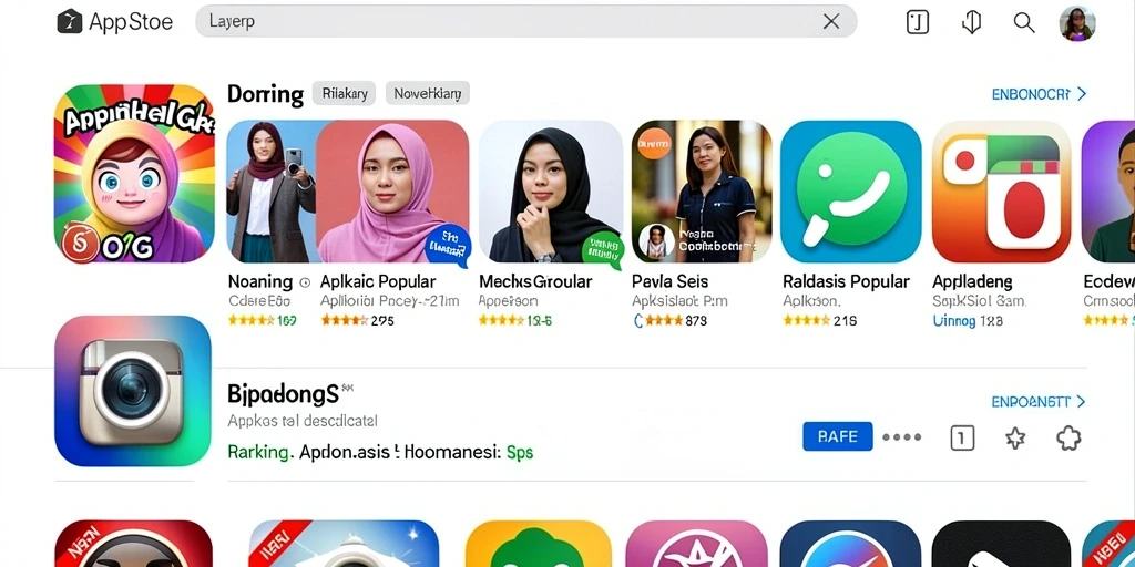 Tangkapan layar menampilkan berbagai karakter yang bisa dipilih.