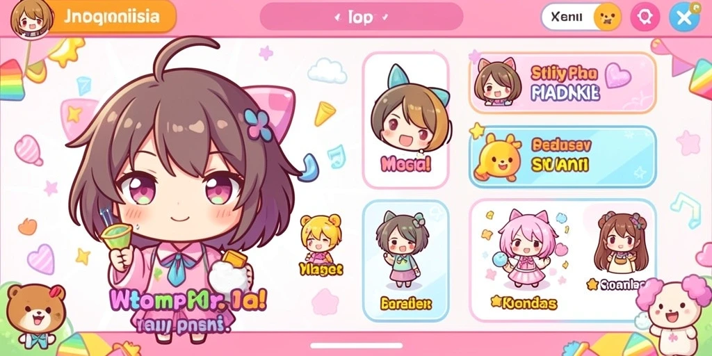Screenshot interaksi multiplayer dengan teman.