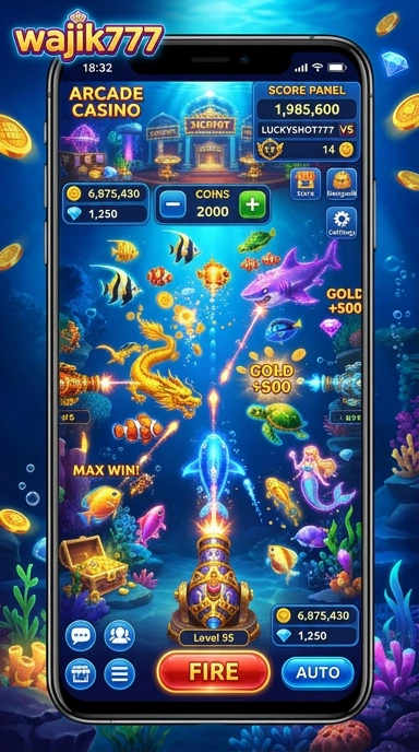 wajik777 — layar beranda